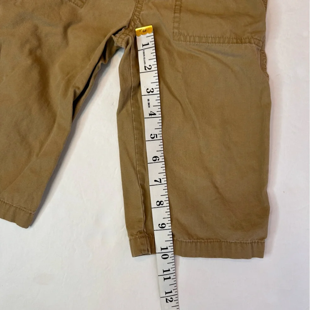 Place Kids Casual Tan Pants Adjustable Waistband Size 12-18 Months
